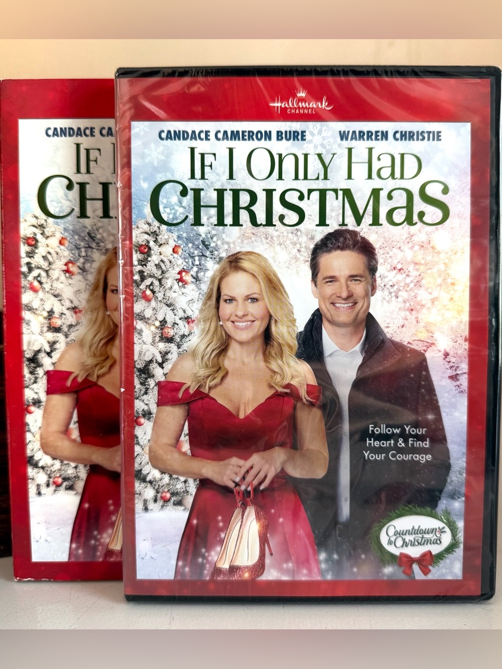 IF I ONLY HAD CHRISTMAS HALLMARK HOLIDAY CANDACE CAMERON BURE SEALED DVD SLIPCVR